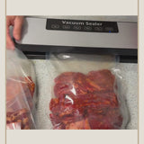 GuardaSello — demostración de vacío y sellado con carne · Vellyka 22s